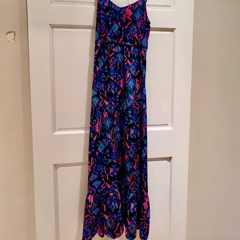 Twelfth Street by Cynthia Vincent 100% Silk Maxi Dress